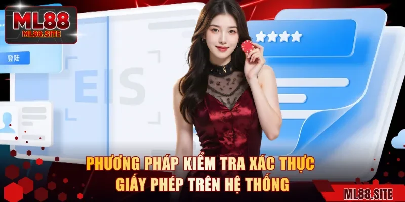 Phương pháp kiểm tra xác thực giấy phép trên hệ thống