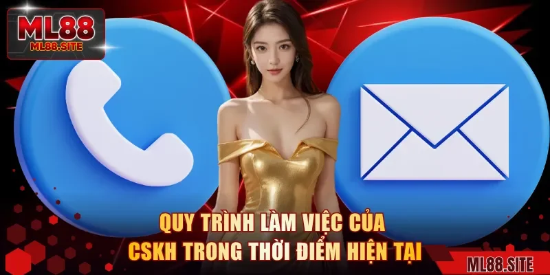 Quy trình làm việc của CSKH trong thời điểm hiện tại
